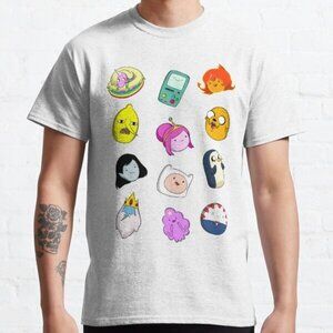 Adventure Time Cute Faces Classic T-Shirt